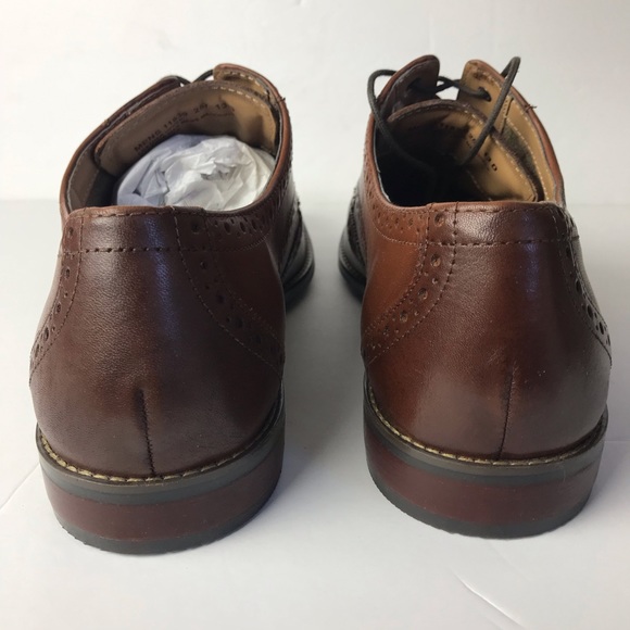 Florsheim wingtip Oxford shoes brown leather 13 main image 2